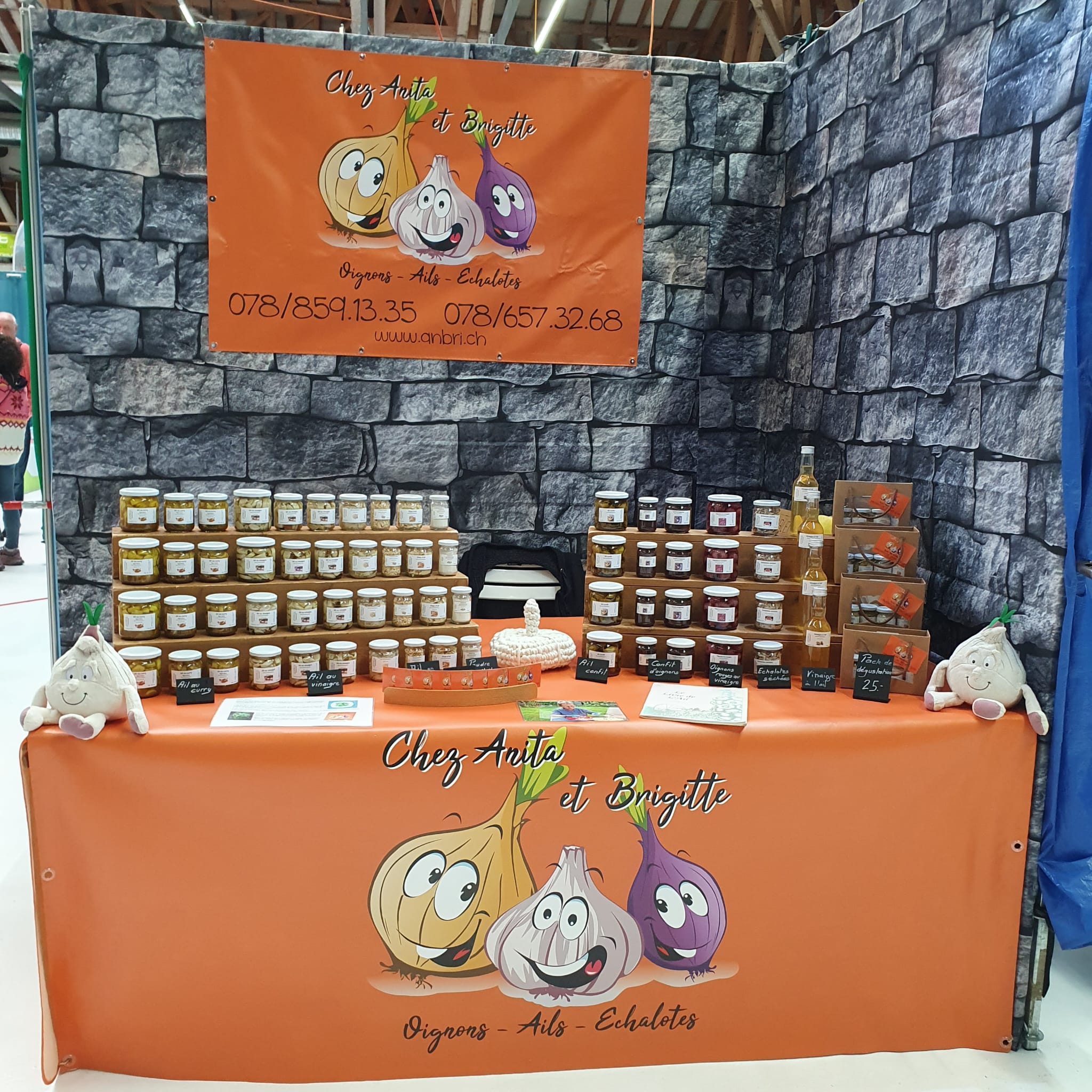Mon stand au comptoir
